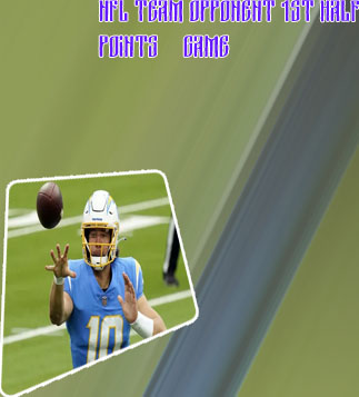 Nfl first half lines