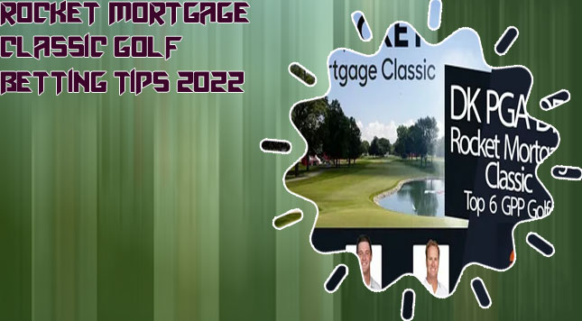 Odds to win the rocket mortgage classic
