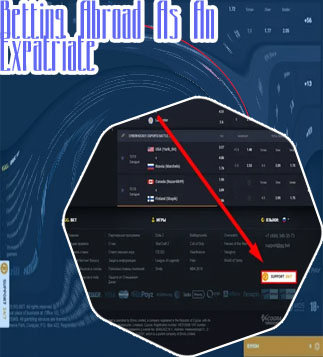 Placing a bet online