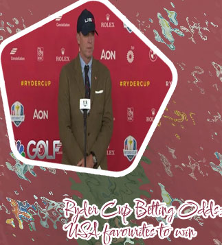 Ryder cup winner odds