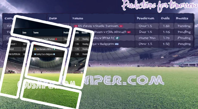 Tomorrow match prediction site