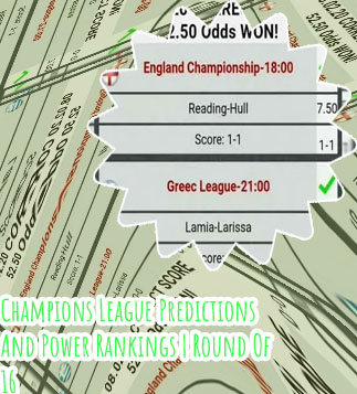 Ucl correct score prediction